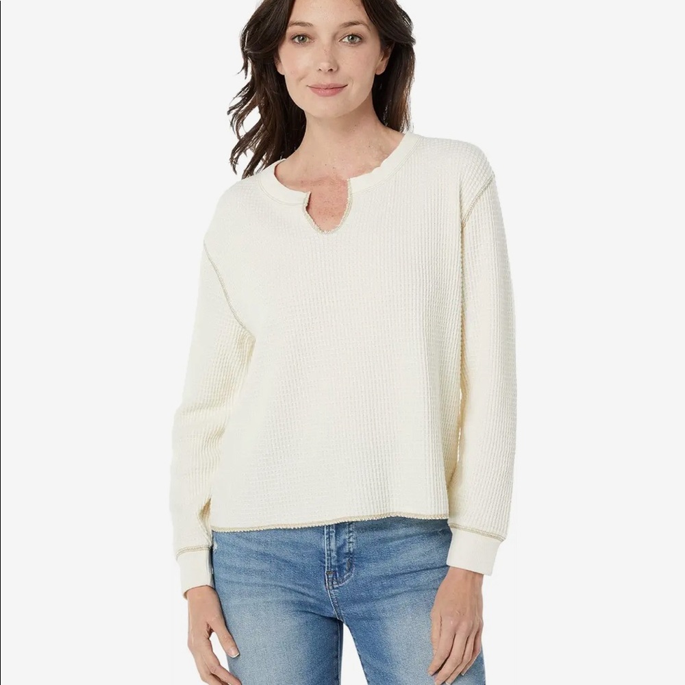 Madewell long sleeve Henley- great condition